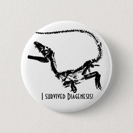 I Survived Diagenesis Boton Ronde Button 5,7 Cm (Voorkant)