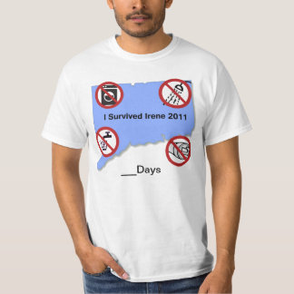 I Survived Irene T-shirt