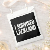 I Survived Lackland AFB Basic Milous Training Bedankzakje (Geknipt)