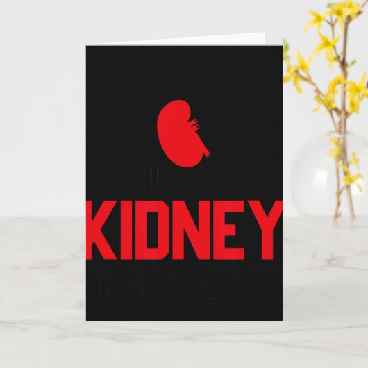 I Survived My Husband's Kidney Transplant, New Kid Kaart (Gele Bloem)