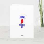 I Survived oricane Ida Kaart (Achterkant)