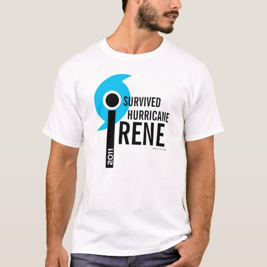 I Survived oricane Irene T-Shirt 1 (Voorkant)