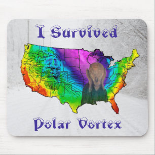 I Survived Polar Vortex Muismat