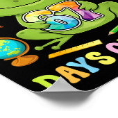 I Survived Six Seven Days Of School Cute Frog Stud Poster (Hoek)