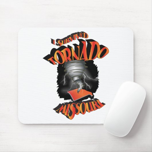 I Survived Tornado Missouri Muismat (Met muis)