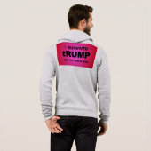 I Survived tRUMP Hoodie (Achterkant volledig)