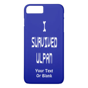 I Survived Ulpan iPhone 8 Plus / 7 Plus Hoesje