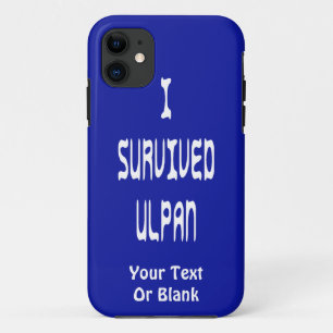 I Survived Ulpan iPhone 11 Hoesje