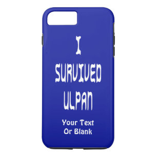 I Survived Ulpan iPhone 8 Plus / 7 Plus Hoesje