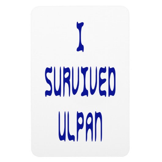 I Survived Ulpan Magneet (Verticaal)