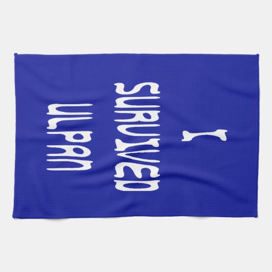 I Survived Ulpan Theedoek (Horizontaal)