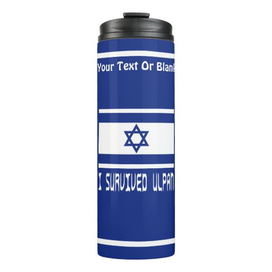 I Survived Ulpan Thermosbeker (Voorkant)