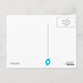 I Surviving Hurricane Irene Briefkaart (Achterkant)