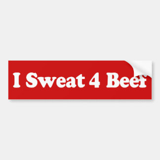 I Sweat 4 Beef Dark Bumpersticker