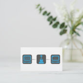 I.T. Carte de visite (Debout devant)