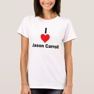 I T-shirt de Jason Carroll de coeur