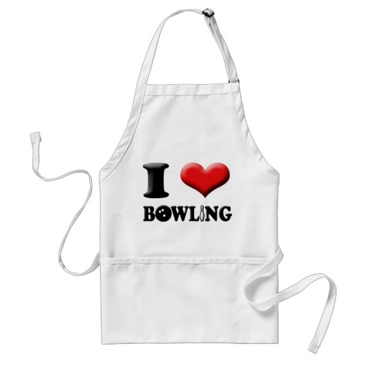 I tablier de bowling de coeur (Devant)