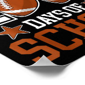 I Tackled 100 Day Of School Funny 100th Day School Poster (Hoek)