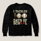 I Tackled 100 Days of School, Baseball Design (Motif dos)