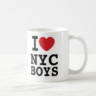 I tasse de café de garçons du coeur NYC