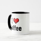 I tasse de ~ de café de coeur (Devant gauche)