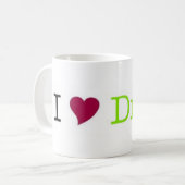 I tasse de Dr. F de coeur (Devant gauche)