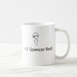 I tasse de Spencer Reid de coeur