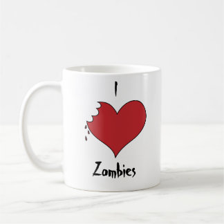 I tasse de zombis de coeur