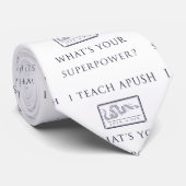 I Teach APUSH (Join of Die) Stropdas (Opgerold)