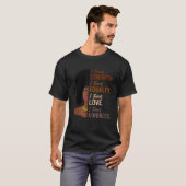 I Teach Strength Equality Black History Month Teac T-shirt (Voorkant volledig)