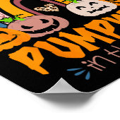 I Teach The Cutest Pumpkins In The Patch Retro Tea Poster (Hoek)