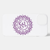 I Telefoon Case Violet Crown Chakra iPhone Hoesje (Achterkant horizontaal)