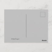 "I ♥ The 80's" Retro Vibes Briefkaart (Achterkant)