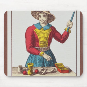 I The Magicia, zeven tarotkaarten Muismat