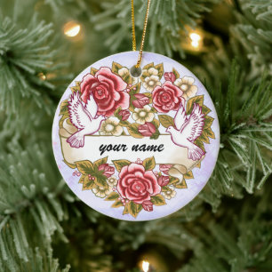 I Thee Wed bruiloft ornament