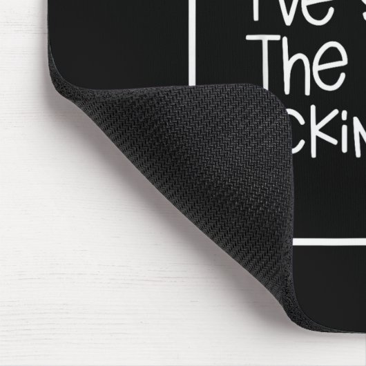 I Think I've Seized The Wrong Foring Day Muismat (Hoek)