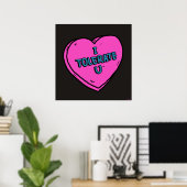 I Tolerate U Poster (Thuiskantoor)