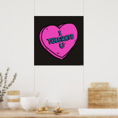 I Tolerate U Poster (Keuken)