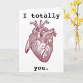 I totaal hart u kaart (Gele Bloem)