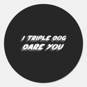 I Triple Dog Dare You (1980) - Film in het Nederla Ronde Sticker
