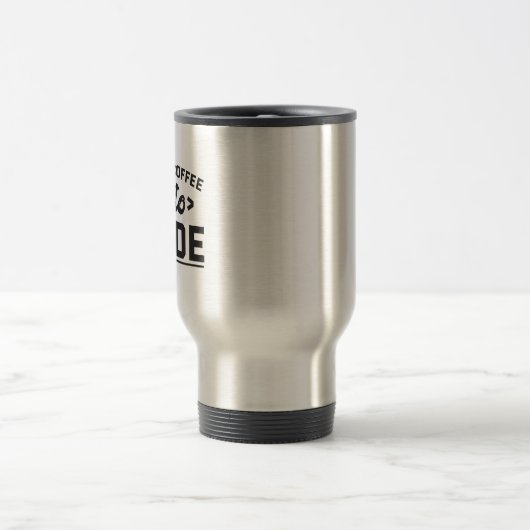 I Turn Coffee into Code Funny Programmer Life Gift Reisbeker (Center)