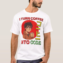 I Turn Coffee Into Code T-shirt
