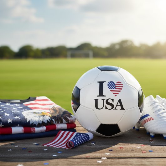 "I ❤️ USA" VOETBAL