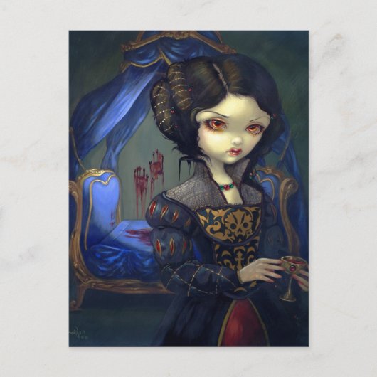 "I Vampiri: Bellissimo Letto"-Briefkaart Briefkaart (Voorkant)