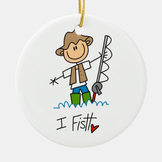 I Vis Keramisch Ornament (Voorkant)