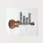 I vlieg-vlieg-dwerg wandkleed (Voorkant (horizontaal))