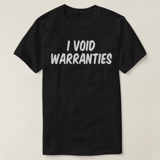 I Void Warranties Pullover (Design devant)