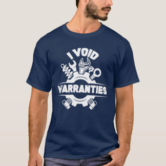 I Void Warres Mechanic Quad Racer Muscle Car boy T-shirt