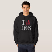 I vuilnis IE6 Hoodie (Voorkant volledig)