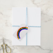 I Wanna Die - Rainbow Cadeaulabel (Met Touw)